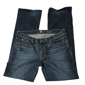 7 FOR ALL MANKIND BOOTCUT SIZE 32 EUC